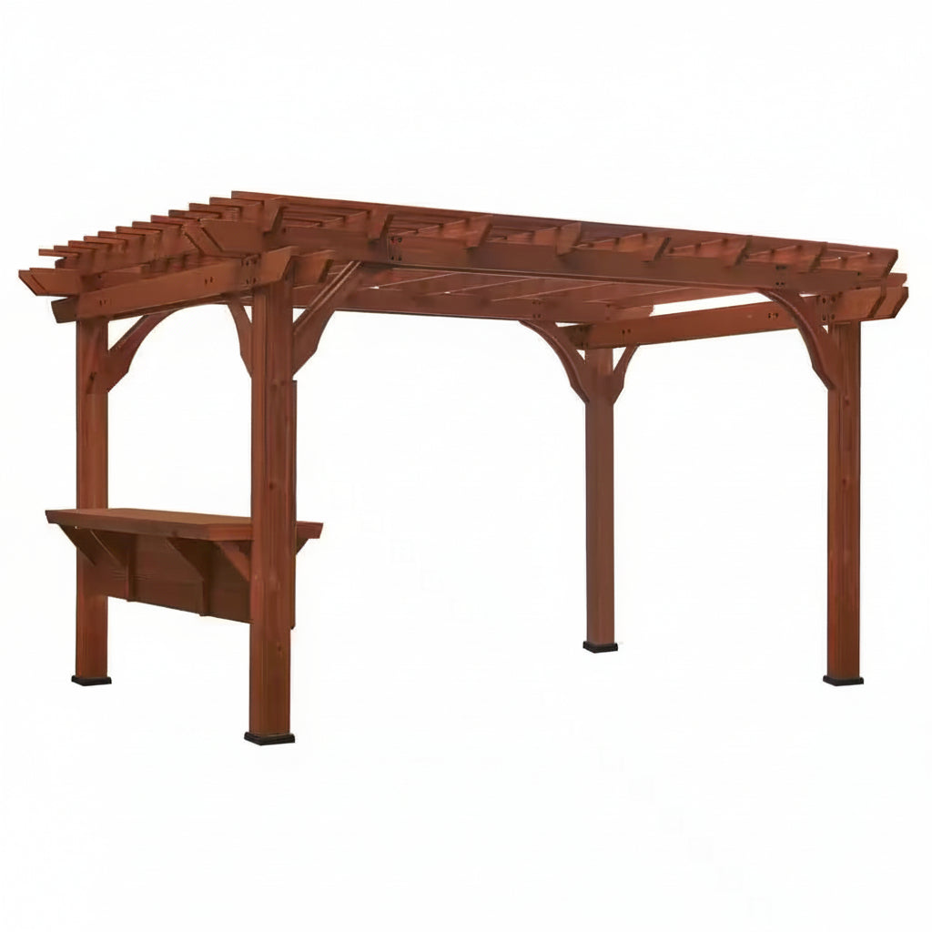 Ashland Cedar Wood Outdoor Pergola