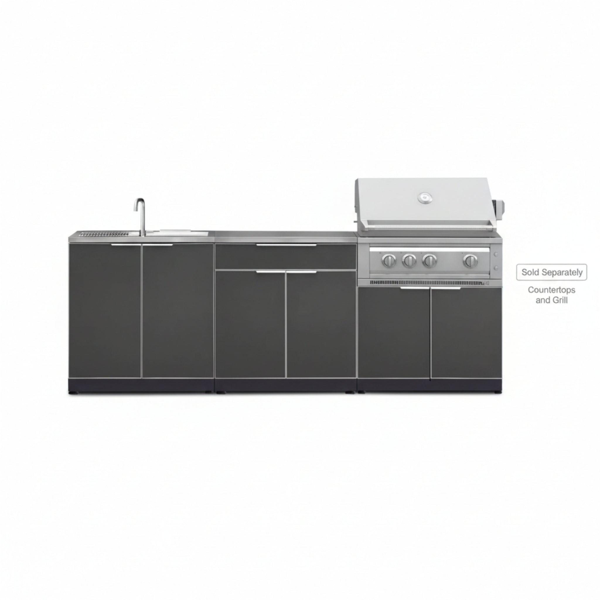 NewAge Outdoor Kitchen Aluminum 3 Piece Set