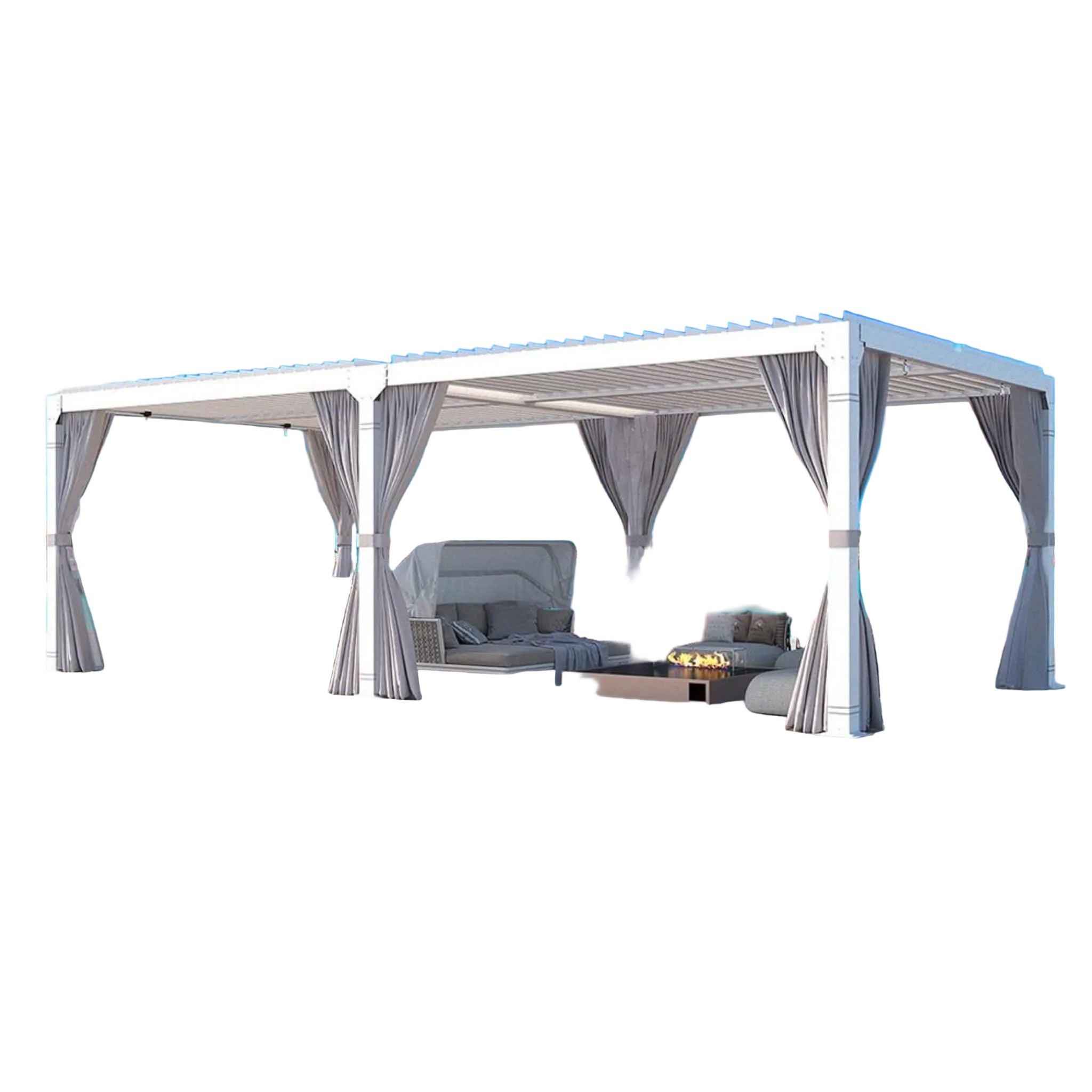 Alora Hardtop Louvered Pergola