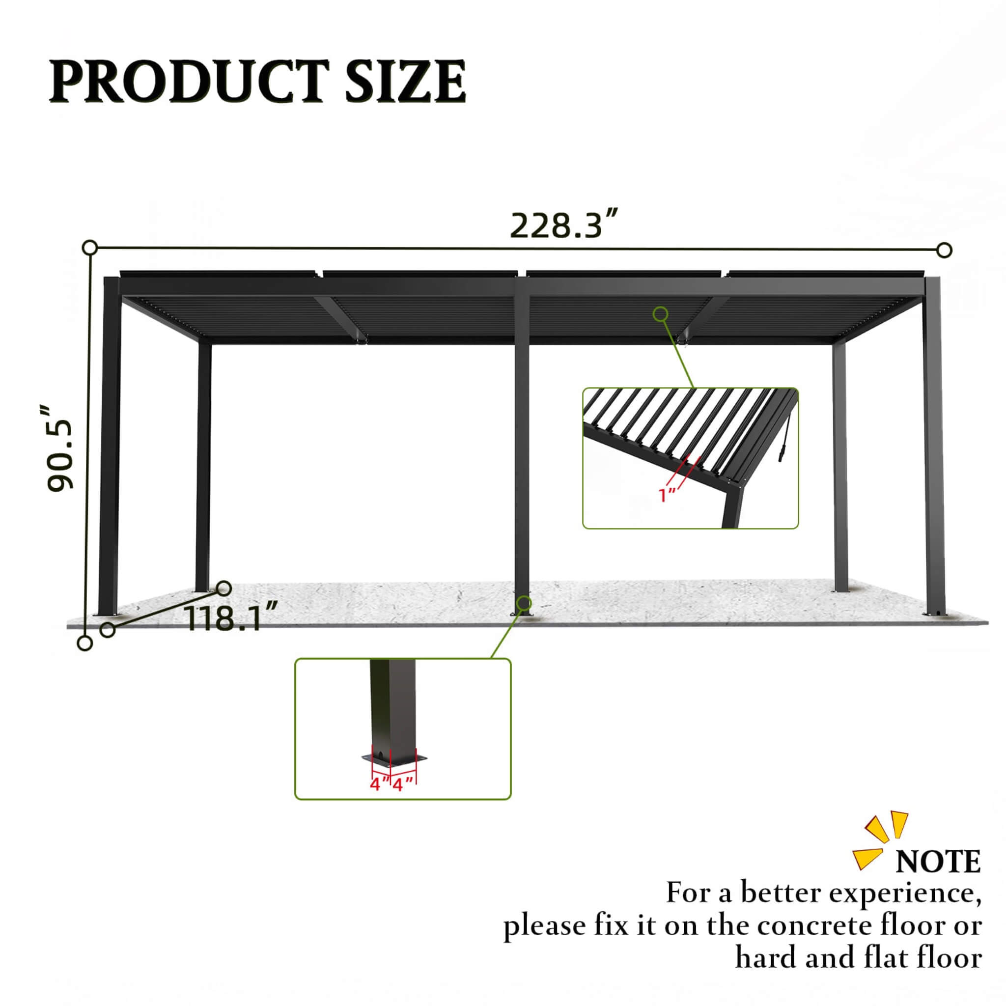 Alora Premium Pergola