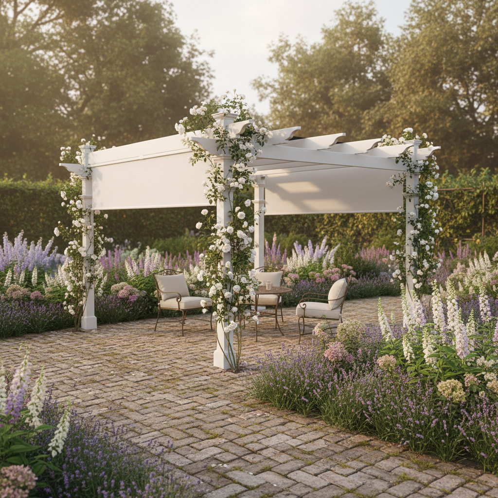 Vinyl Malibu Pergola