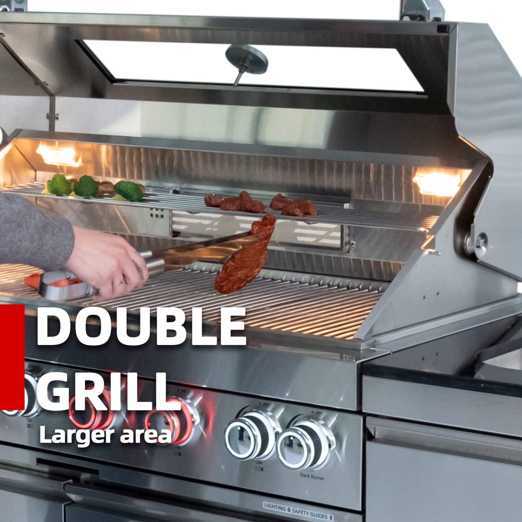 Castelle Flame Outdoor BBQ Kitchen Island